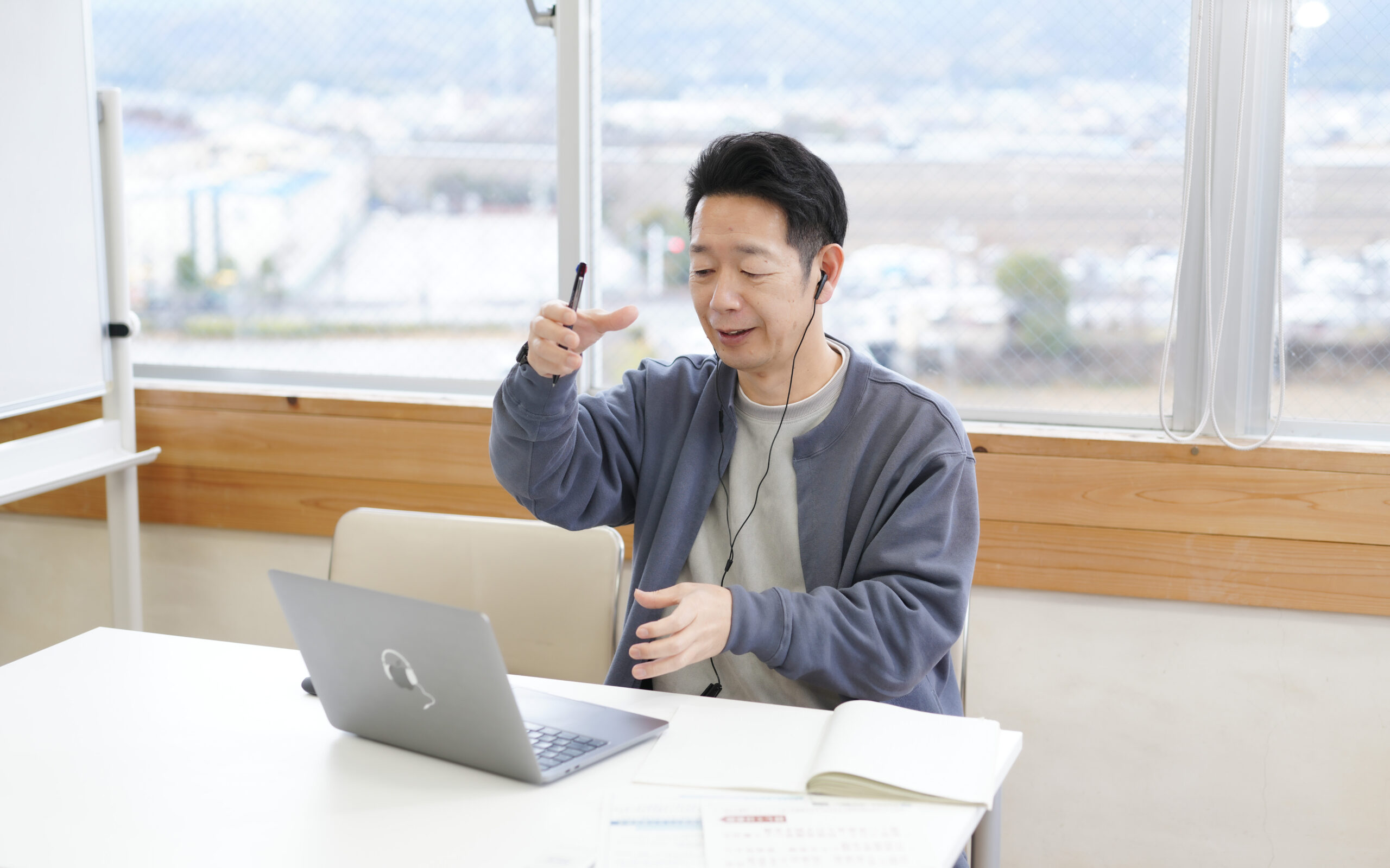 WEB相談の様子